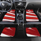 Sydney Swans Australian Football Car Mats Swans Mascot Art With Indigenous Pattern Art