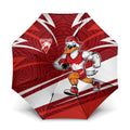 Sydney Swans Australian Football Umbrella Swans Mascot Art With Indigenous Pattern Art