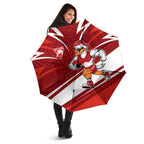 Sydney Swans Australian Football Umbrella Swans Mascot Art With Indigenous Pattern Art