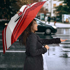 Sydney Swans Australian Football Umbrella Swans Mascot Art With Indigenous Pattern Art