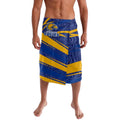 West Coast Eagles Australian Football Lavalava Fierce Eagle Mascot With Indigenous Pattern Art