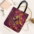 Brisbane Broncos Rugby Tote Bag Fierce Mascot Geometric Tribal Art
