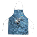 Cronulla Sutherland Sharks Rugby Apron Fierce Mascot Geometric Tribal Art