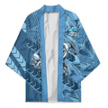 Cronulla Sutherland Sharks Rugby Kimono Fierce Mascot Geometric Tribal Art