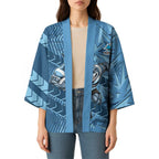 Cronulla Sutherland Sharks Rugby Kimono Fierce Mascot Geometric Tribal Art