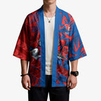 Newcastle Knights Rugby Kimono Fierce Mascot Geometric Tribal Art