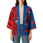 Newcastle Knights Rugby Kimono Fierce Mascot Geometric Tribal Art