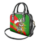 South Sydney Rabbitohs Shoulder Handbag Golden Wattle Floral Polynesian - Australian Flower - Rugby Mascot