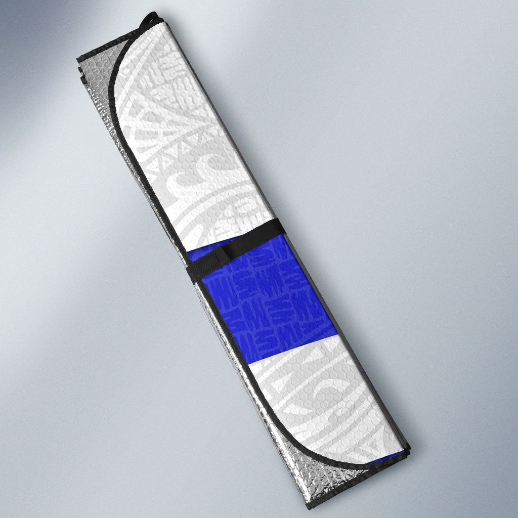 Canterbury Bankstown Bulldogs Auto Sun Shade Golden Wattle Floral Polynesian - Australian Flower - Rugby Mascot