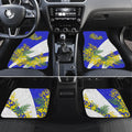 Canterbury Bankstown Bulldogs Car Mats Golden Wattle Floral Polynesian - Australian Flower - Rugby Mascot