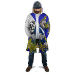 Canterbury Bankstown Bulldogs Cloak Golden Wattle Floral Polynesian - Australian Flower - Rugby Mascot