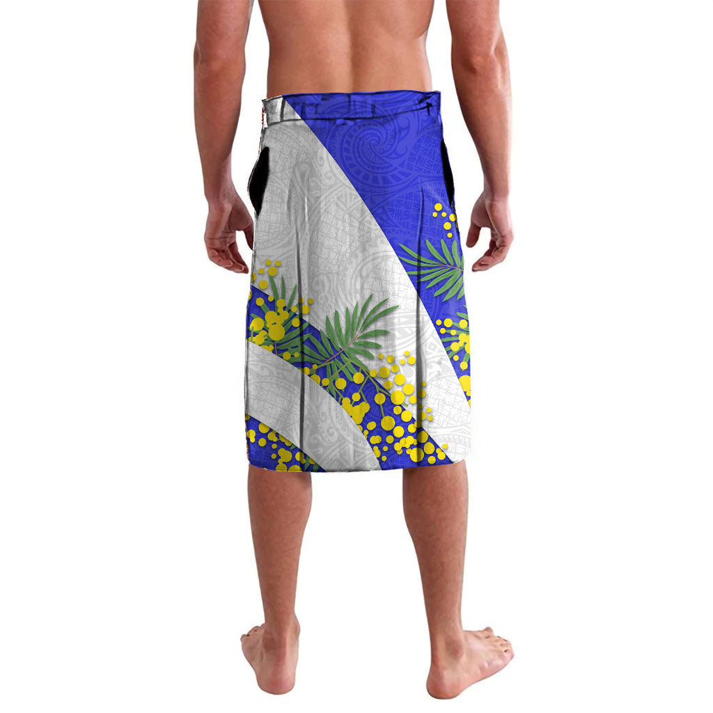 Canterbury Bankstown Bulldogs Lavalava Golden Wattle Floral Polynesian - Australian Flower - Rugby Mascot