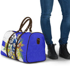 Canterbury Bankstown Bulldogs Travel Bag Golden Wattle Floral Polynesian - Australian Flower - Rugby Mascot