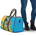 Gold Coast Titans Travel Bag Golden Wattle Floral Polynesian - Australian Flower - Rugby Mascot