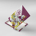 Manly Warringah Sea Eagles Canvas Wall Art Golden Wattle Floral Polynesian - Australian Flower - Rugby Mascot