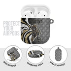 Personalised Collingwood Magpies AirPods Case Trippy Psychedelic Abstract Art Mascot Football Fans