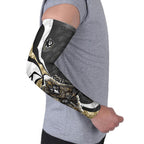 Personalised Collingwood Magpies Arm Sleeves Trippy Psychedelic Abstract Art Mascot Football Fans