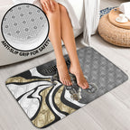 Personalised Collingwood Magpies Bathroom Set Trippy Psychedelic Abstract Art Mascot Football Fans