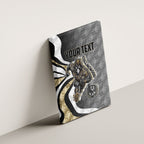 Personalised Collingwood Magpies Canvas Wall Art Trippy Psychedelic Abstract Art Mascot Football Fans