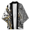 Personalised Collingwood Magpies Kimono Trippy Psychedelic Abstract Art Mascot Football Fans