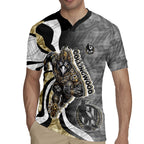 Personalised Collingwood Magpies Rugby Jersey Trippy Psychedelic Abstract Art Mascot Football Fans