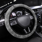 Collingwood Magpies Steering Wheel Cover Trippy Psychedelic Abstract Art Mascot Football Fans