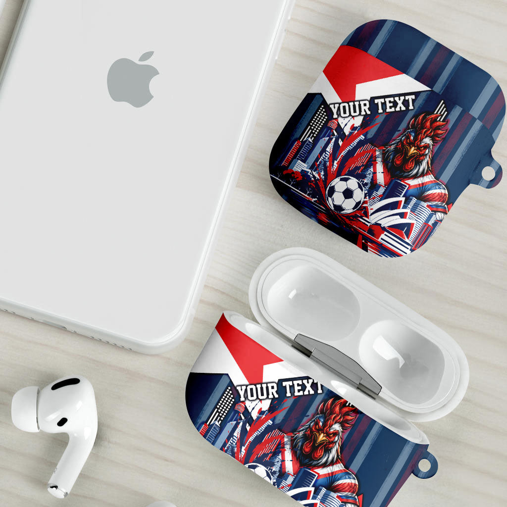 Personalised Sydney Roosters City Of Rugby AirPods Case Sydney City Skyline Illustration Dynamic Sport Fan