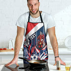 Personalised Sydney Roosters City Of Rugby Apron Sydney City Skyline Illustration Dynamic Sport Fan