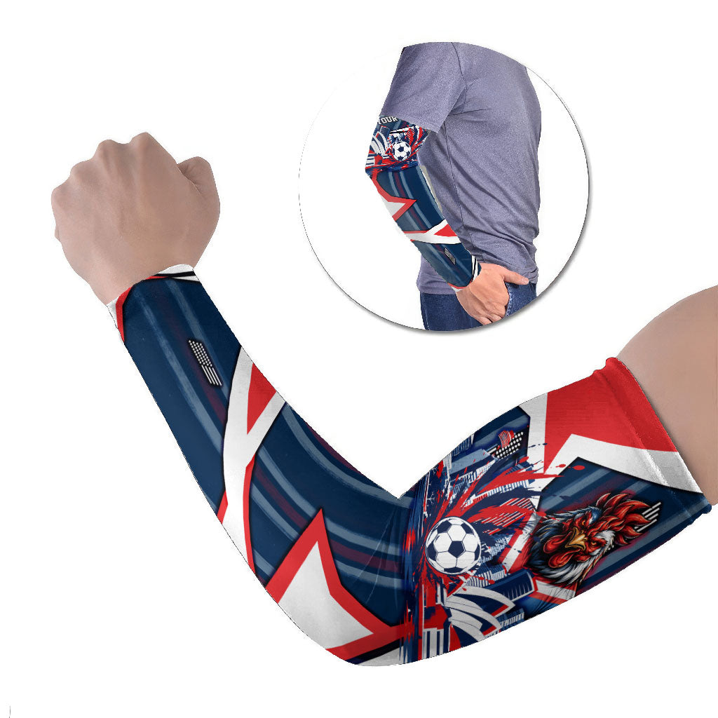Personalised Sydney Roosters City Of Rugby Arm Sleeves Sydney City Skyline Illustration Dynamic Sport Fan
