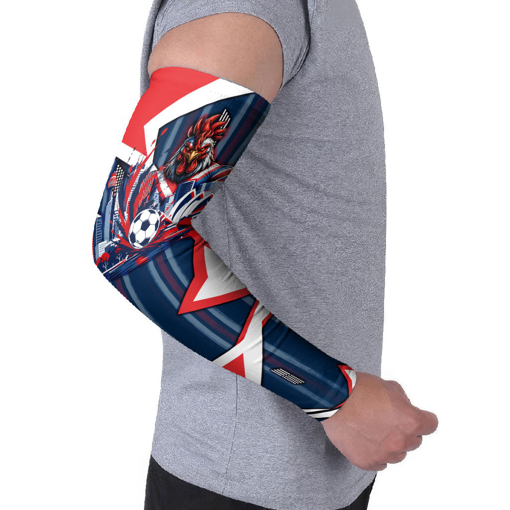 Personalised Sydney Roosters City Of Rugby Arm Sleeves Sydney City Skyline Illustration Dynamic Sport Fan