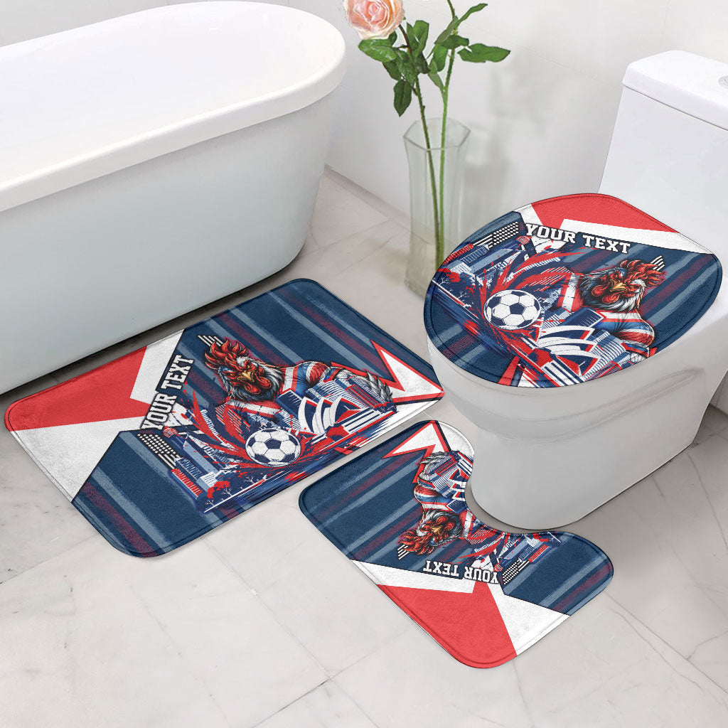 Personalised Sydney Roosters City Of Rugby Bathroom Set Sydney City Skyline Illustration Dynamic Sport Fan