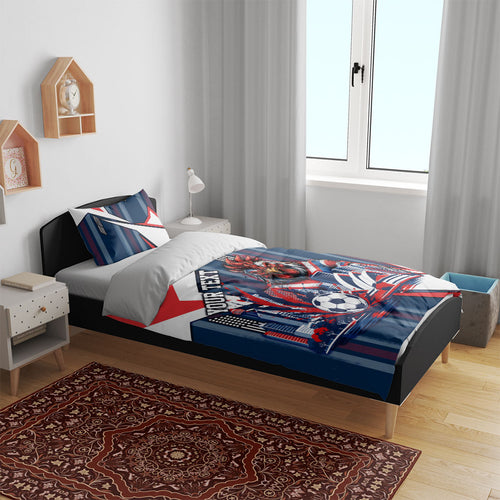 Personalised Sydney Roosters City Of Rugby Bedding Set Sydney City Skyline Illustration Dynamic Sport Fan