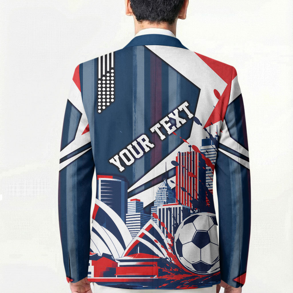 Personalised Sydney Roosters City Of Rugby Blazer Sydney City Skyline Illustration Dynamic Sport Fan