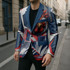 Personalised Sydney Roosters City Of Rugby Blazer Sydney City Skyline Illustration Dynamic Sport Fan