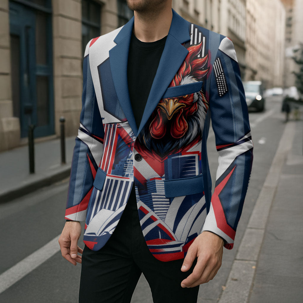 Personalised Sydney Roosters City Of Rugby Blazer Sydney City Skyline Illustration Dynamic Sport Fan