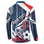 Personalised Sydney Roosters City Of Rugby Button Sweatshirt Sydney City Skyline Illustration Dynamic Sport Fan