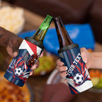 Personalised Sydney Roosters City Of Rugby 4 in 1 Can Cooler Tumbler Sydney City Skyline Illustration Dynamic Sport Fan