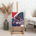 Personalised Sydney Roosters City Of Rugby Canvas Wall Art Sydney City Skyline Illustration Dynamic Sport Fan