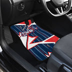Personalised Sydney Roosters City Of Rugby Car Mats Sydney City Skyline Illustration Dynamic Sport Fan