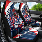 Personalised Sydney Roosters City Of Rugby Car Seat Cover Sydney City Skyline Illustration Dynamic Sport Fan