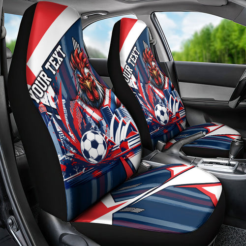 Personalised Sydney Roosters City Of Rugby Car Seat Cover Sydney City Skyline Illustration Dynamic Sport Fan
