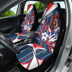 Personalised Sydney Roosters City Of Rugby Car Seat Cover Sydney City Skyline Illustration Dynamic Sport Fan