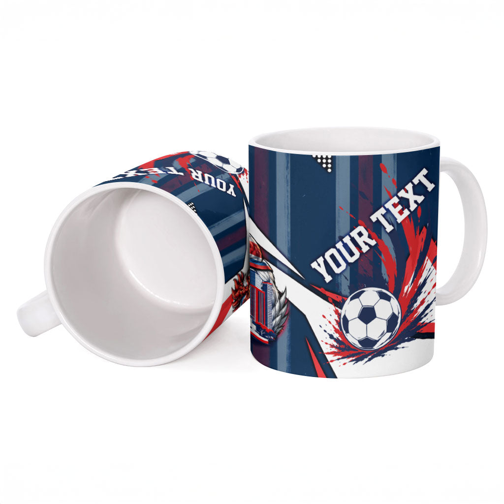 Personalised Sydney Roosters City Of Rugby Ceramic Mug Sydney City Skyline Illustration Dynamic Sport Fan