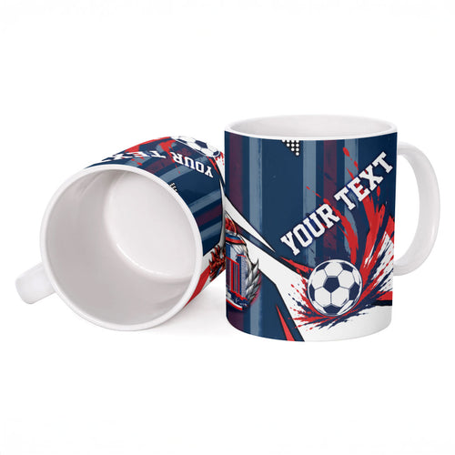 Personalised Sydney Roosters City Of Rugby Ceramic Mug Sydney City Skyline Illustration Dynamic Sport Fan