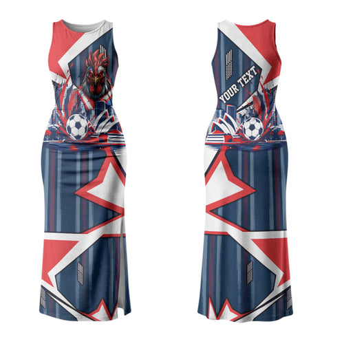 Personalised Sydney Roosters City Of Rugby Family Matching Tank Maxi Dress and Hawaiian Shirt Sydney City Skyline Illustration Dynamic Sport Fan