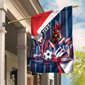 Personalised Sydney Roosters City Of Rugby Garden Flag Sydney City Skyline Illustration Dynamic Sport Fan