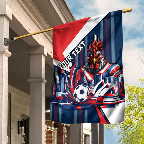 Personalised Sydney Roosters City Of Rugby Garden Flag Sydney City Skyline Illustration Dynamic Sport Fan