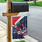 Personalised Sydney Roosters City Of Rugby Garden Flag Sydney City Skyline Illustration Dynamic Sport Fan