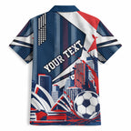 Personalised Sydney Roosters City Of Rugby Hawaiian Shirt Sydney City Skyline Illustration Dynamic Sport Fan