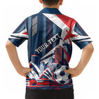 Personalised Sydney Roosters City Of Rugby Hawaiian Shirt Sydney City Skyline Illustration Dynamic Sport Fan